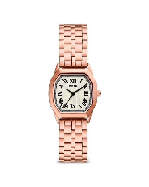 Fossil White Harlow 27Mm Watch