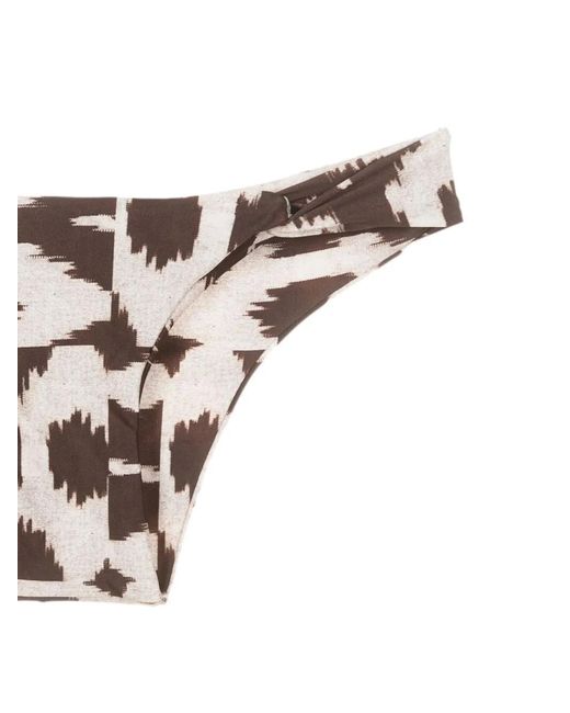 Lenny Niemeyer White Puglia Twist-Detailing Bikini Bottoms
