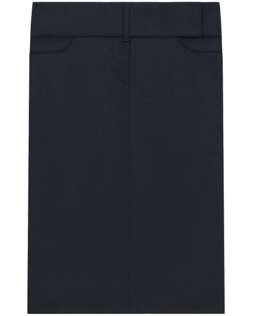 Courreges ベルテッド スカート Blue