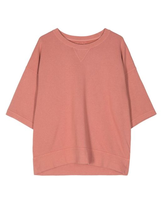 Visvim Drop-shoulder cotton sweatshirt in Pink für Herren