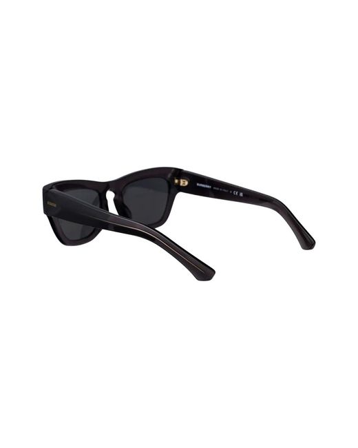 Burberry Black Rectangle-Frame Sunglasses