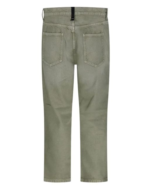 AMISH Green Straight-Leg Jeans for men