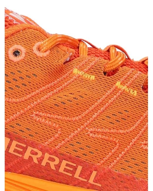 Merrell Orange Moab Flight Sneakers for men
