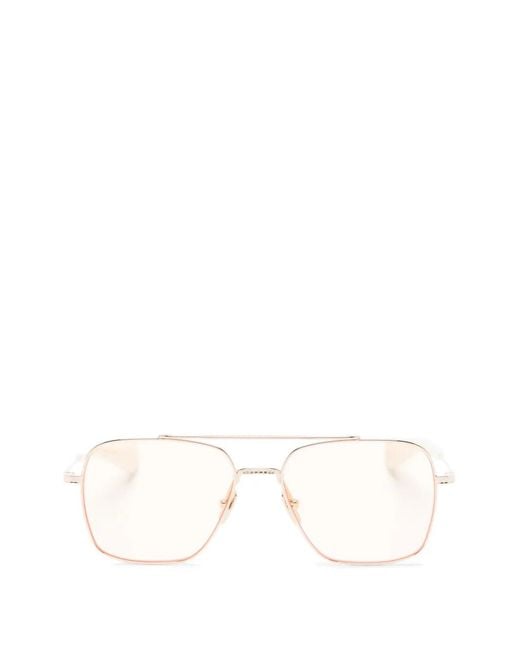 Dita Eyewear Natural Flight Seven Pilot Sunglasses