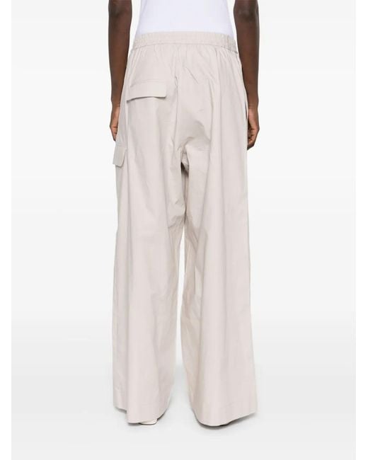 Remain White Wide-Leg Trousers