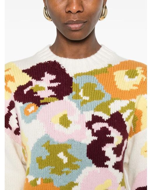 Zimmermann White Floral Jersey