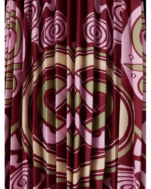 LaDoubleJ Red Moondance Knit Dress