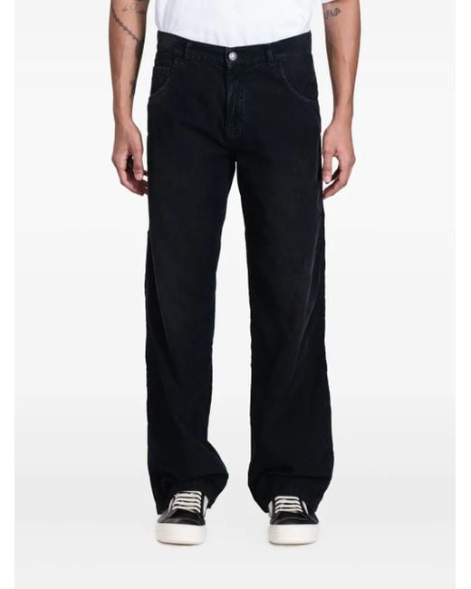 メンズ Palm Angels Corduroy Trousers Black