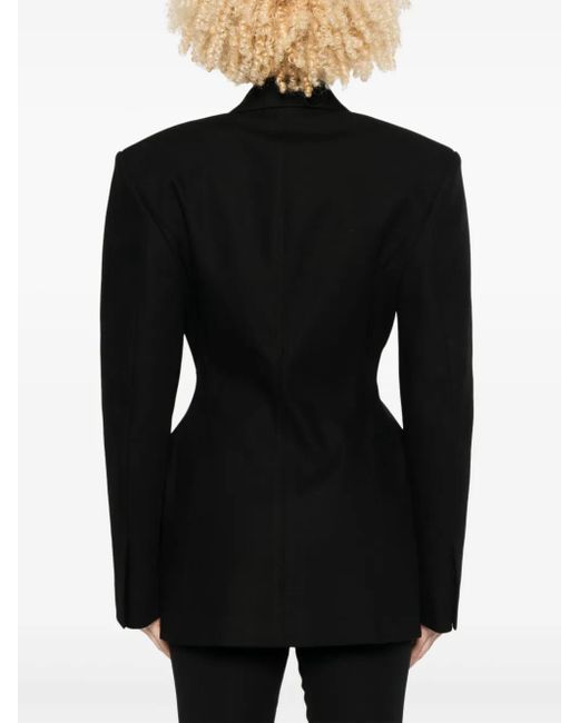 Wardrobe NYC Black Single-Breasted Blazer