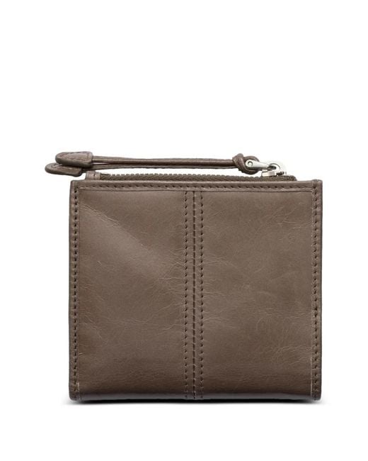 Prada Brown Small Leather Wallet for men