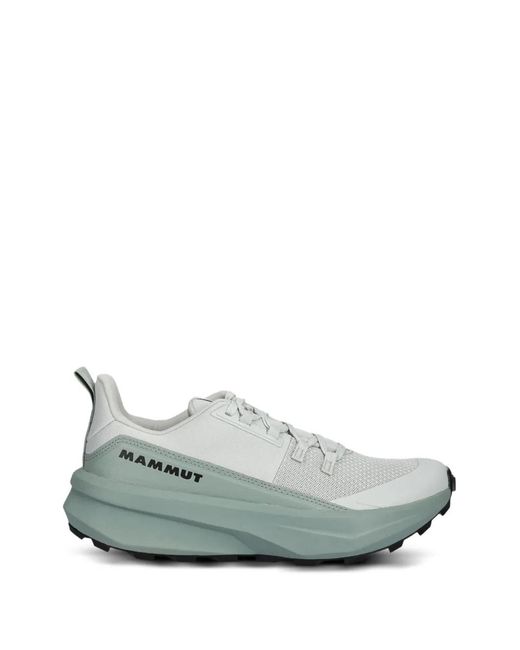 Mammut Gray Aenergy Hike Low Pull-Tab Sneakers