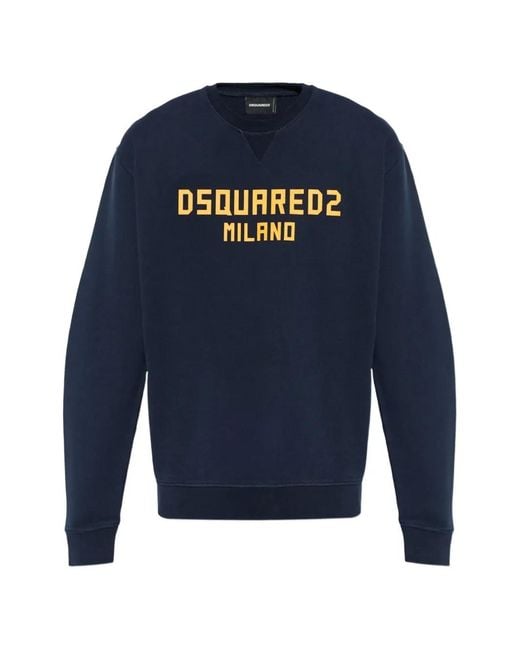 DSquared² Blue Sweatshirts for men