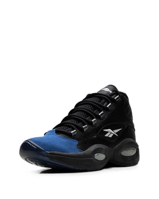 Reebok Black Question Panelled Sneakers