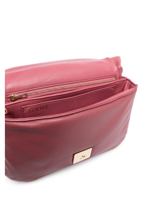 Loewe Pink Goya Leather Crossbody Bag
