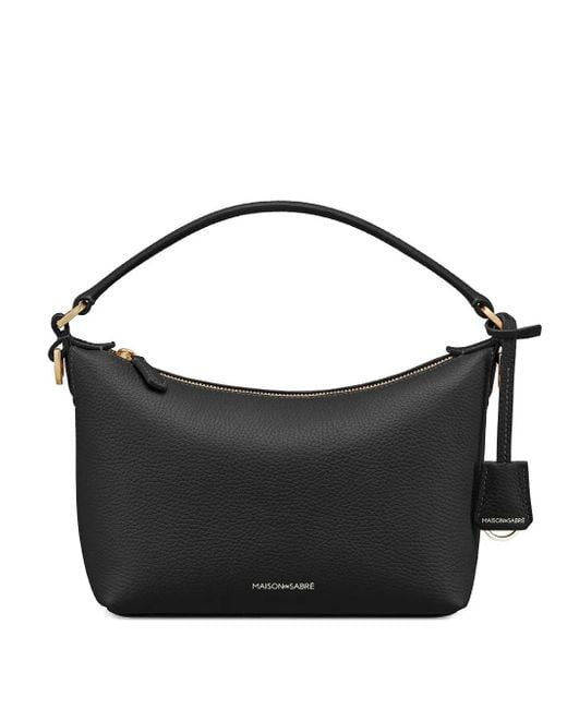 Maison De Sabre Black Tote Bag Mit Abnehmbarem Riemen