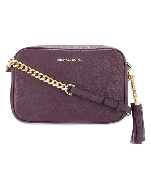 MICHAEL Michael Kors Ginny Crossbody Bag in Purple