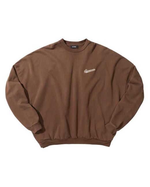 Willy Chavarria Brown Hooligan Sweatshirt for men