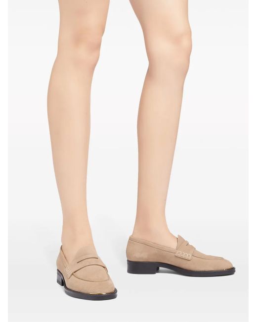 Giuseppe Zanotti Brown Faridha Loafers