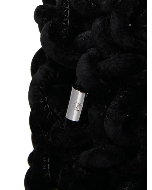 Kara White Knots Schultertasche