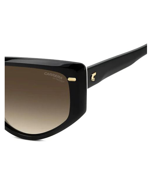 Carrera Gray Geometric-Frame Sunglasses