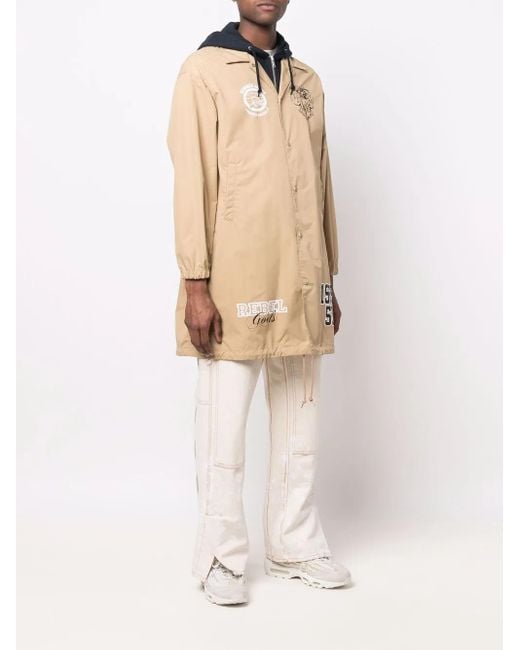 Undercoverism Multicolor Multiple-Patch Hooded Parka for men