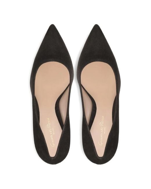 Gianvito Rossi Black Escarpins À Bout Pointu