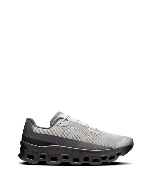 On Shoes White Cloudmster Void Lace-Up Sneakers for men