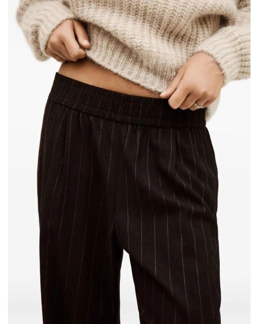 Pantalon Handrew À Rayures Ba&sh en coloris Black