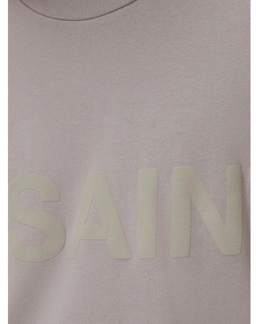AllSaints Sweatshirt mit Logo-Print in Gray für Herren