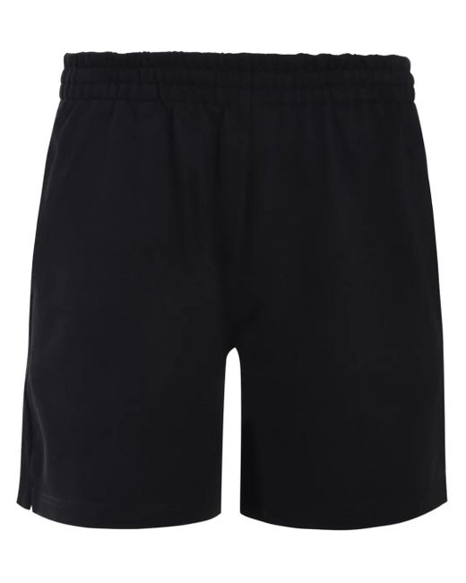 Represent Black Jersey Track Shorts for men