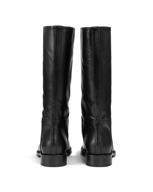 Liviana Conti Black Pipe Tall Boots