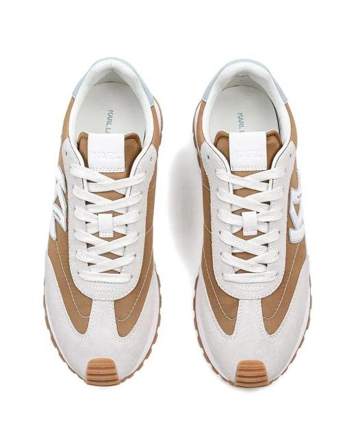 Sneakers Kairo Con Inserti di Karl Lagerfeld in White da Uomo