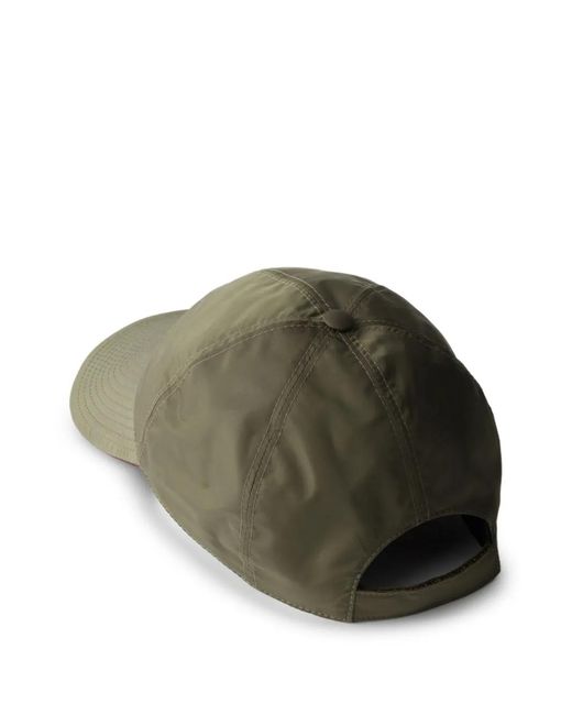 Prada Green Re-Nylon Baseball Cap