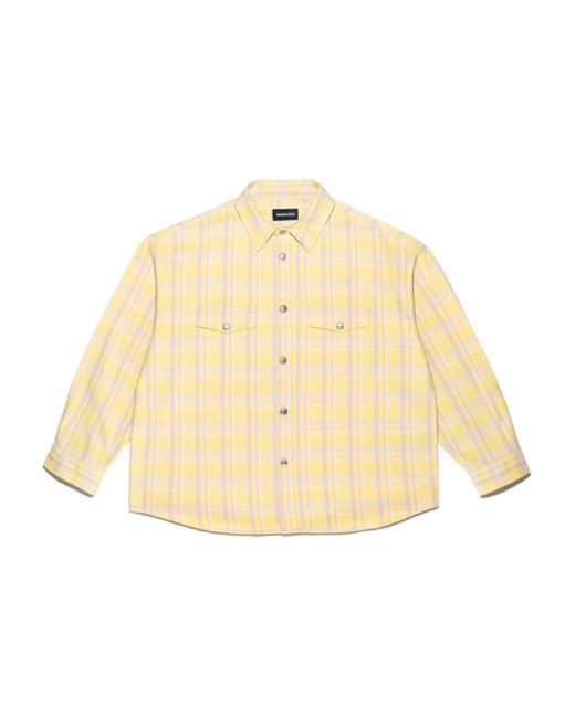 Mainless Natural Flap Pocket Button-Up Shirt