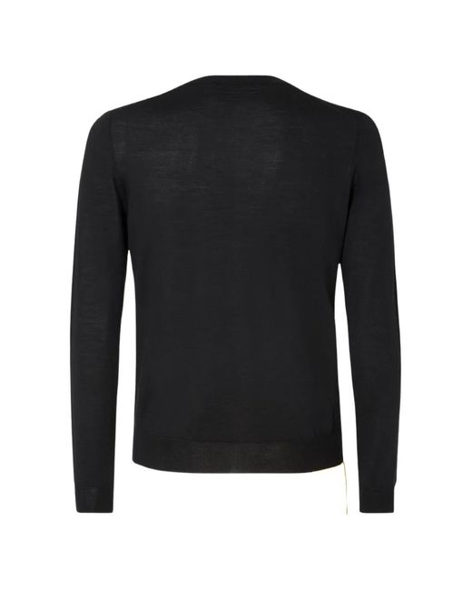 Fendi Black Wool Pullover for men