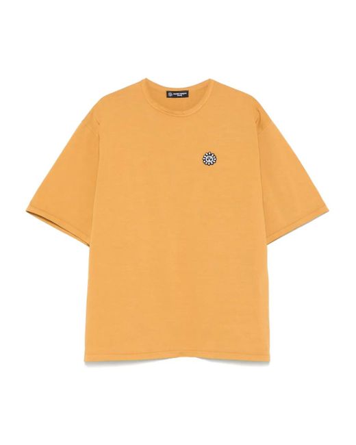 Societe Anonyme プリント Tシャツ Orange
