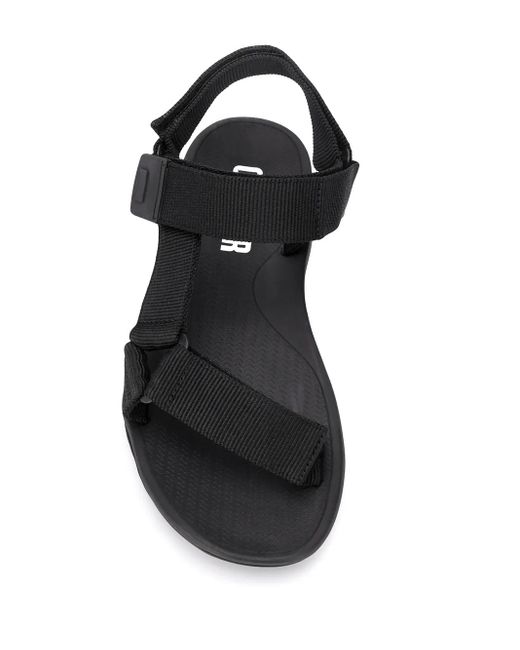 Camper Black Match Strap Sandals for men
