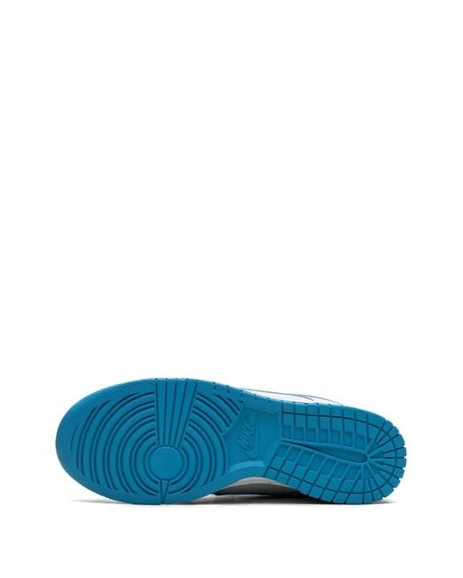 Nike Blue Dunk Low "Pure Platinum/ Lightning" Sneakers