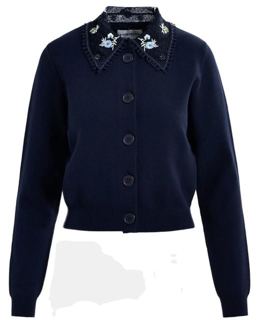 Essentiel Antwerp Hollandia カーディガン Blue