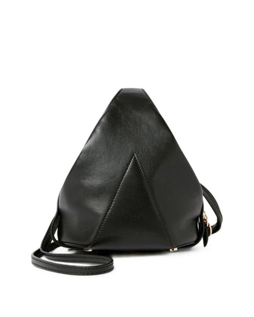 Stella McCartney Black Buckle-Detail Tote Bag