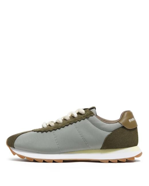 Bimba Y Lola Blue 13 18 Scalloped-Trim Sneakers