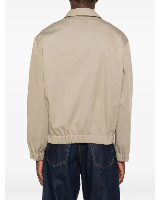 Maison Kitsuné Natural Elasticated Zipped Blouson for men