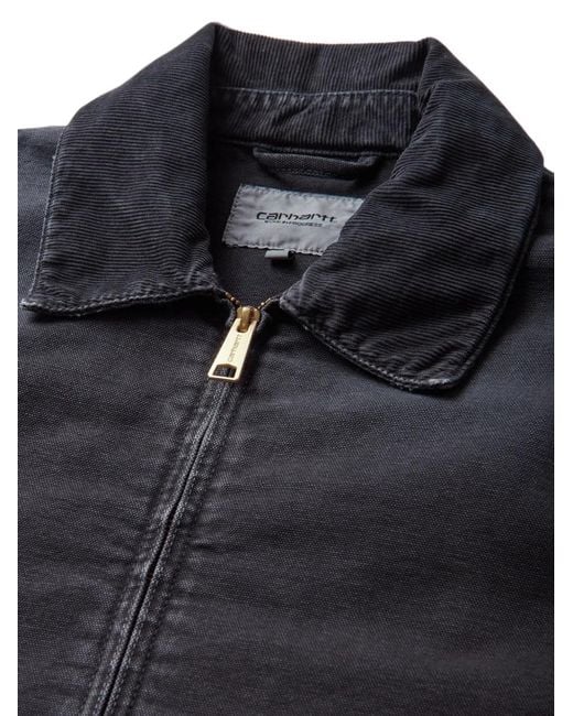 Carhartt Black Logo-Patch Jacket for men