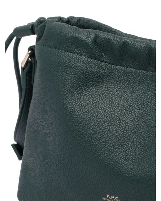 A.P.C. Green Ninon Minitasche Mit Kordelzug