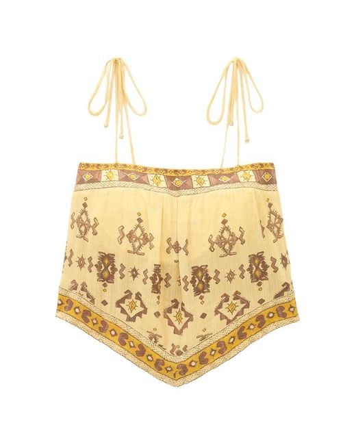 Ba&sh White Zeli Blouse