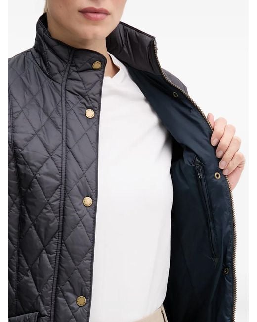 Barbour Gray Flyweight Cavalry Jacket