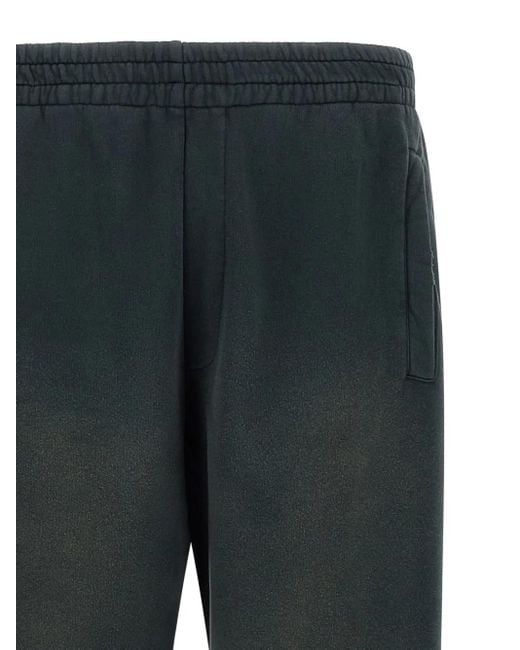 Golden Goose Deluxe Brand Gray Brushed-cotton Track Pants