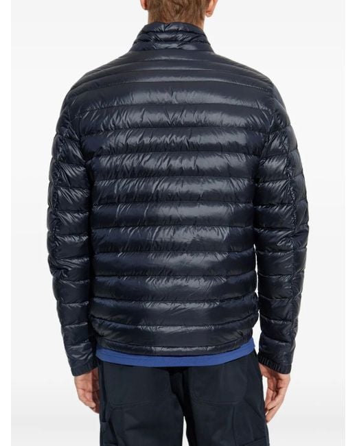 Plumífero Con Cremallera Moncler de hombre de color Blue