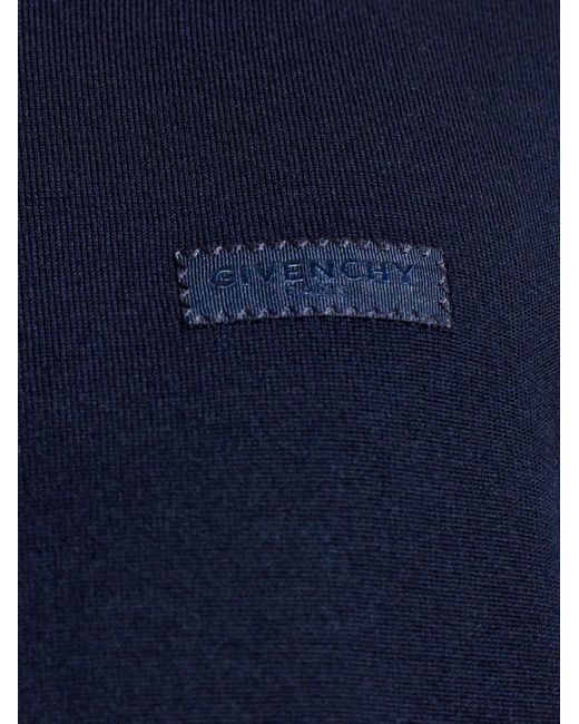 Givenchy Pullover Mit Logo-Patch in Blue für Herren
