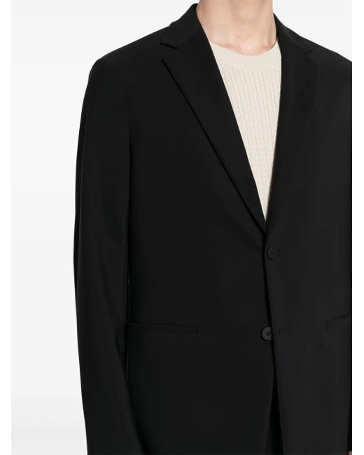 Theory Black Clinton Single-Breasted Blazer for men